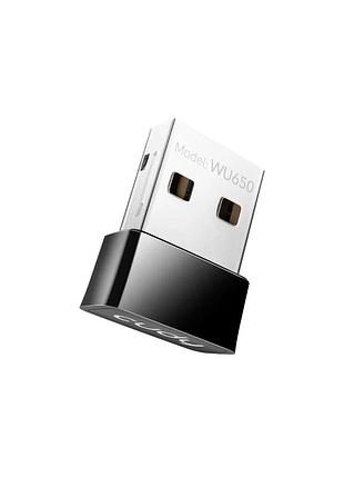 Адаптер wifi 5 cudy wu650 дводіапазонний з usb 2.0 (73-00547)