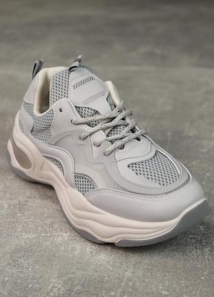 Кроссовки женские 588334 серые