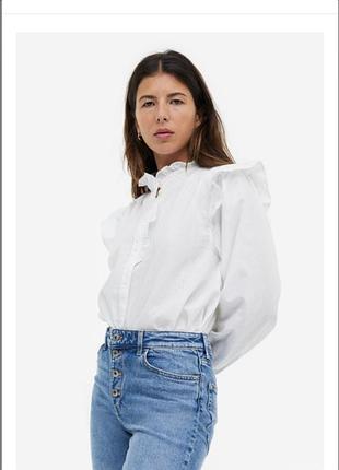 Блузка лляна h&m
