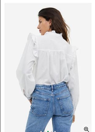 Блузка лляна h&m 2