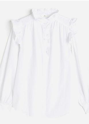 Блузка лляна h&m 4