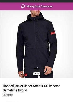 Куртка оригинал under armour Hooded в размере l может быть на м🔥5 фото