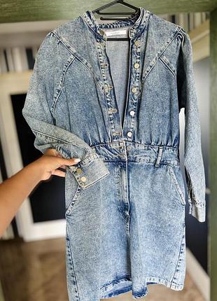 Джинсова сукня michelle keegan