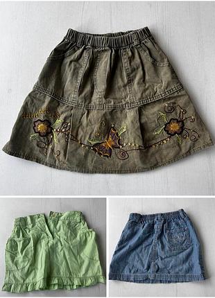 Лот дитячий одяг на дівчинку (спідниці)