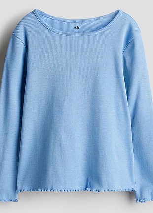 Реглан для девочки в рубчик h&m