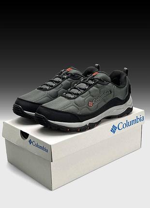 Мужские кроссовки columbia columbia firecamp iii waterproof khaki black