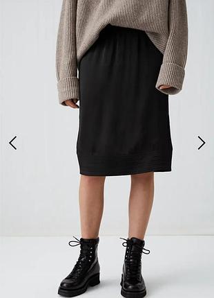 Юбка arket satin skirt cos / 38