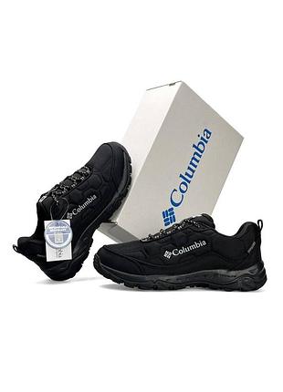 Мужские кроссовки columbia columbia firecamp iii waterproof black