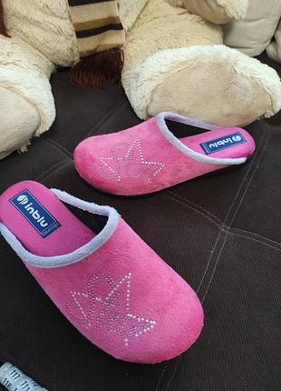 Тапочки inblu комнатные тапочки inblu