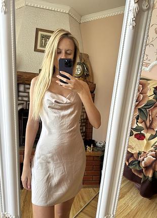 Платье атлас для фотосессии