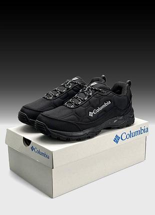 Мужские кроссовки columbia columbia firecamp iii waterproof black