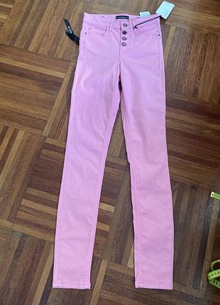 Нові бавовняні еластичні штани джинси брюки  guess skinny high  25  італія 🇮🇹