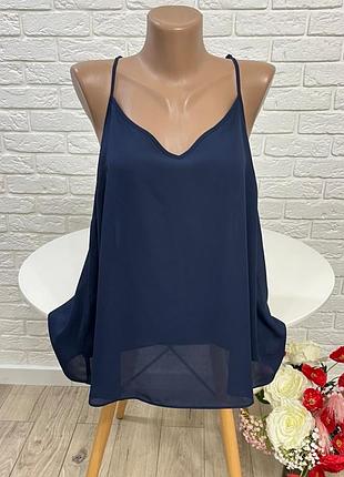 Блузка блуза майка топ размер 3 xl (54)