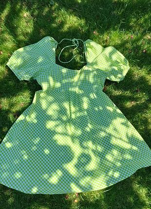 Летнее натуральное платье