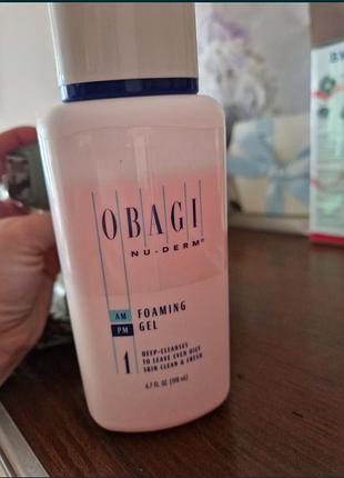 Obagi nu derm. гель для умывания.