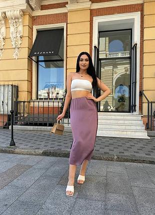 Шелковая юбка