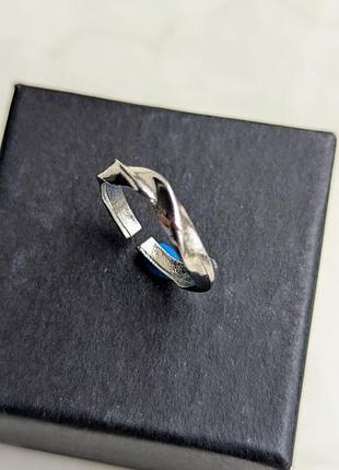 Кольцо простое серебряное