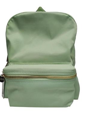 Жіночий рюкзак stoney clover lane, золота гарнітура, зеленого кольору, середнього розміру