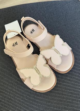 Сандалі для дівчинки босоніжки hm mango gap next george шльопанці