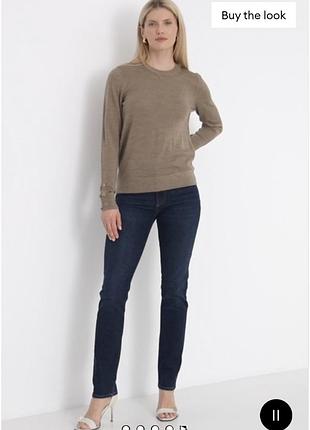 Джинсы синие slime hugo boss