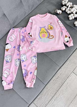 Пижама котик авокадо