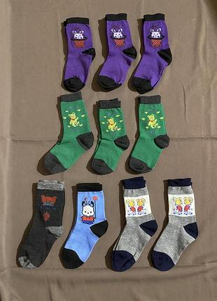 Шкарпетки дитячі демісезонні набір від 2 шт. розмір 16 (на 3-4 роки)