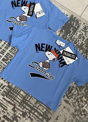 Футболка zara snoopy