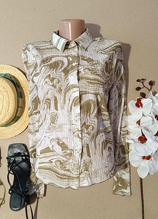 Шикарная легкая блузка primark 8(s)
