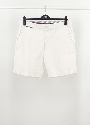 Чоловічі білосніжні шорти tommy hilfiger