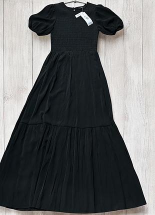 Чорна сукня максі