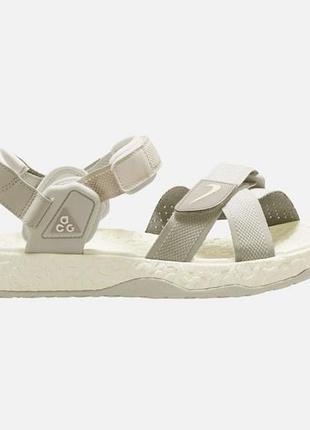 Босоножки унисекс nike acg бежевые