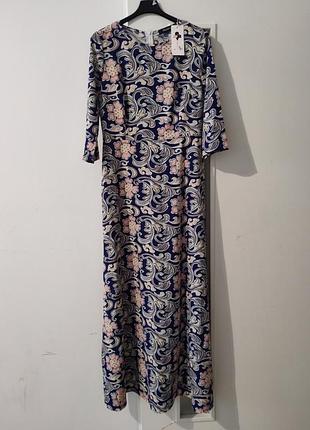 Платье в пол италия р.l