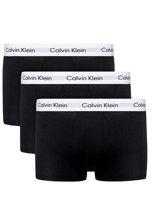 Труси боксерки чоловічі calvin klien m набір трусів набір трусів труси ck чорні боксери чорні труси