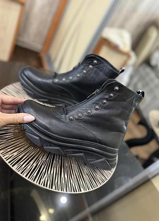 Ботінки кожа