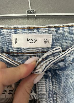 Манго спідниця джинс джинсова mango  юбка m 2