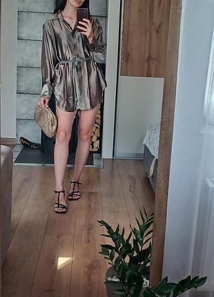 Сорочка легка з шовку та віскози massimo dutty