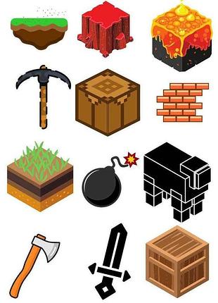 Временная тату майнкрафт