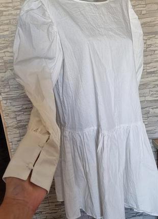 Сукня-рубашка с баскою(нова) 8