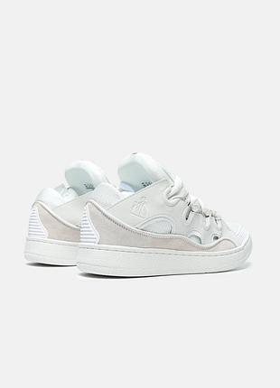 Кросівки lanvin curb white 9