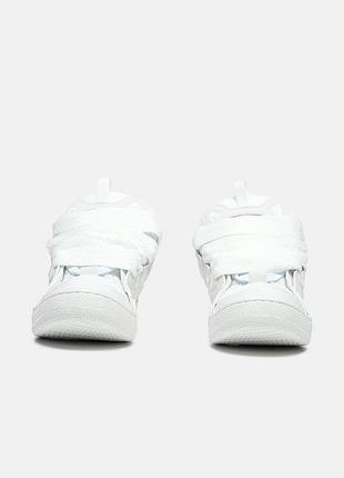 Кросівки lanvin curb white 5