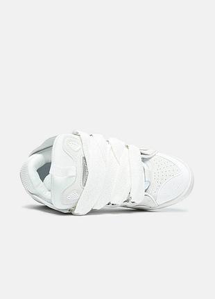 Кросівки lanvin curb white 6