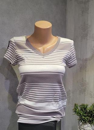 Футболка базова в полоску