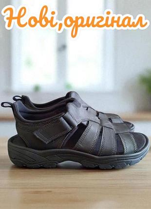 Новые мужские брендовые кожаные сандалии rockport,сша,р.44 (29см)