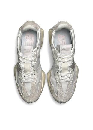 New balance 327 light grey white 3