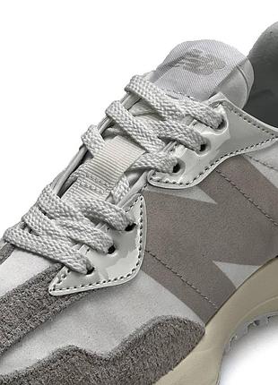 New balance 327 light grey white 4