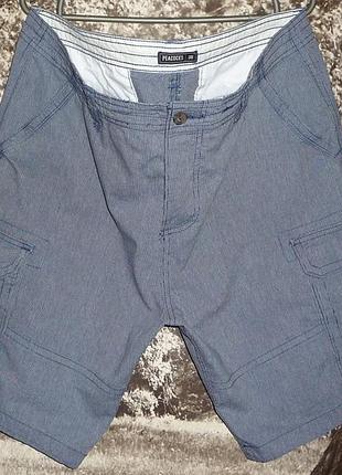 Удобные практичные шорты "peacocks" w38 пояс-103см.