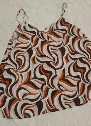 Майка pepco, оригинальный принт,лёгкая и воздушная