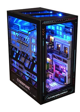 Румбокс 3d "киберпанк" cyberpunk своими руками с подсветкой