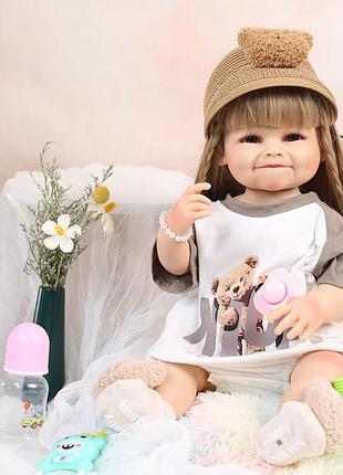 Лялька реборн дівчинка кіра 55 см