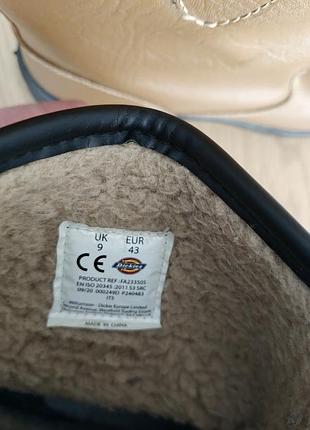 Мужские берцы dickies размер 43 5
